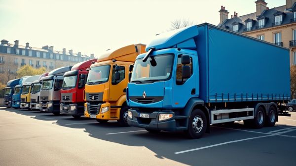 Louez un camion adapté à vos besoins à Paris